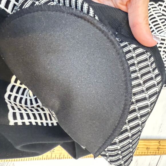 Ming Wang Large women black white check cardigan old money quiet luxury fall - Picture 7 of 8